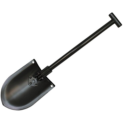 Schwedische Armee Klappspaten 2 teilig Stahl Gesamtlänge ca 70 cm neu von Armeeverkauf