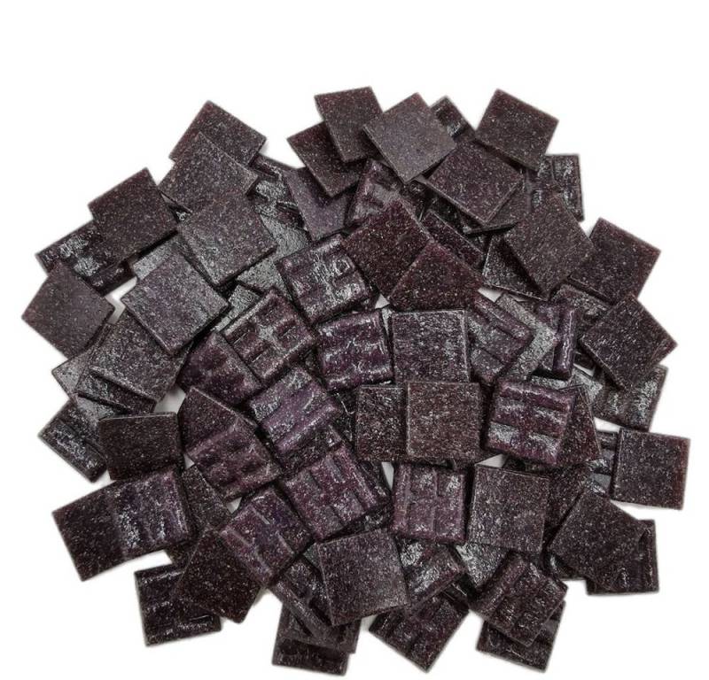 Armena Mosaikfliesen Glasmosaikfliesen Bastel Mosaiksteine 2cm(900g) für Deko & Handarbeit, lila von Armena