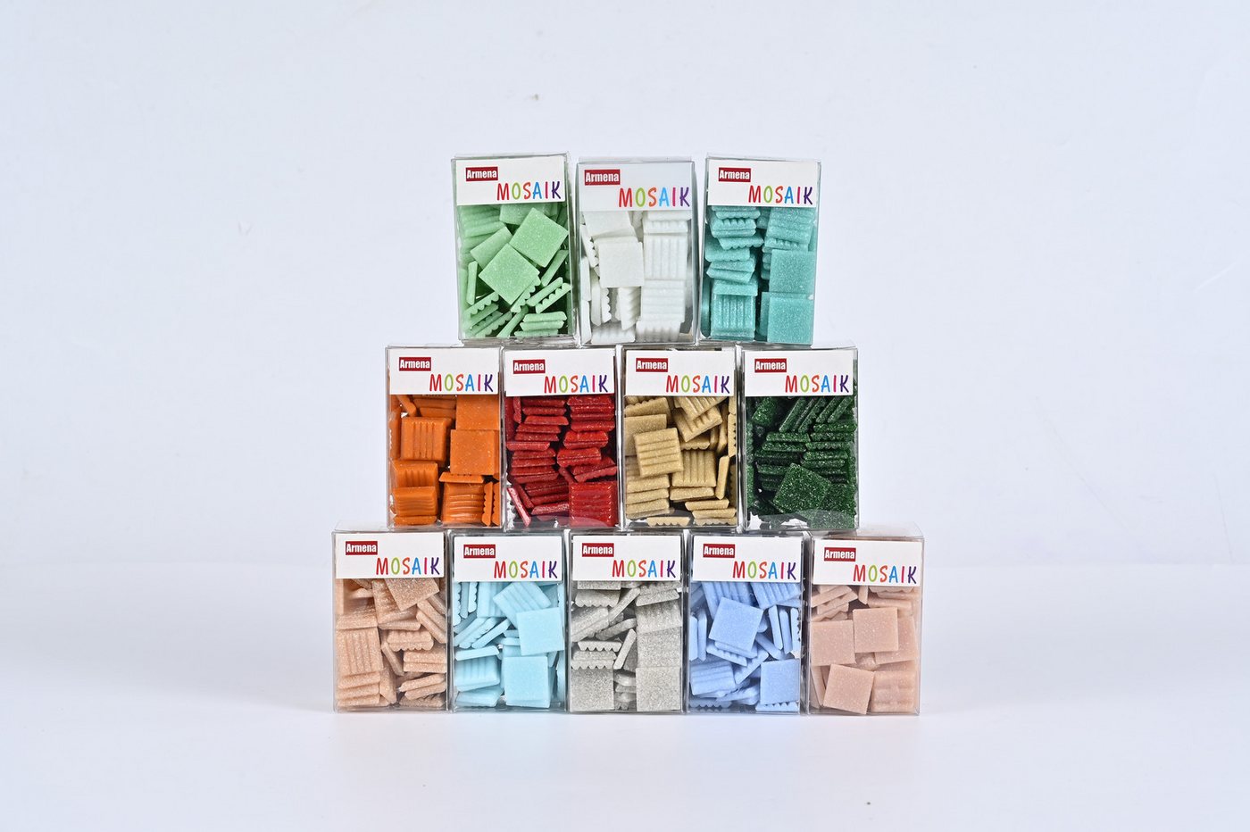 Armena Mosaikfliesen Mosaikfliesen Glasmosaik Bastelmaterial Mosaik DIY Wandfliesen 260g, hell-Set Armena Mosaikfliesen Mosaikfliesen Glasmosaik Bastelmaterial Mosaik DIY Wandfliesen 260g, hell-Set von Armena