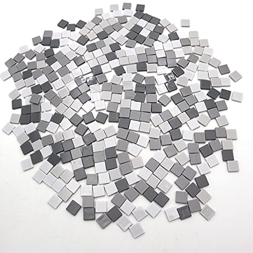 Armena SL1006 Mosaiksteine, Acrylic, Weiß-grau-schwarz, One Size von Armena