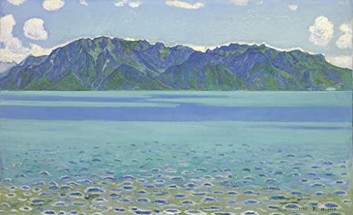 ArmerI Drucken ÖLgemäLde Leinwand Wandkunst Bekannt der Grammont von Hodler Ferdinand von Ferdinand Hodler für Office Home Decor 60x90cm von ArmerI