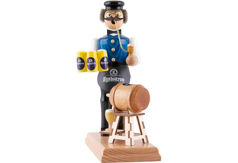 Armin Braun Räuchermännchen Gastwirt mit Fassanstich (18cm) Räuchermann von Armin Braun von Armin Braun