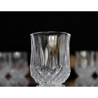 6x Crystal Shot Gläser - Cristal D'arques Longchamp von ArmoireAncienne