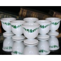 6x Furstenberg Eierbecher Aus Porzellan - Modell Schlossgarten von ArmoireAncienne