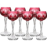 6x Kristall-Weingläser in Pink - Nachtmann 6x Kristall-Weingläser in Pink - Nachtmann von ArmoireAncienne