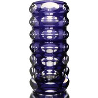 Crystal Vase Mit Lila Überfang von ArmoireAncienne