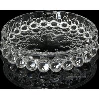1x Vintage Glas Bubble Schüssel Für Eis & Kuchen von ArmoireAncienne