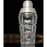 Kristall Cocktailshaker Mit 835Er Silbermontur - Deyhle von ArmoireAncienne