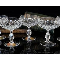 Kristall Cordial Coupe Gläser | 5Er Set von ArmoireAncienne