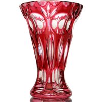 Kleine Cranberry Kristallvase - Farbige Nachtmann von ArmoireAncienne