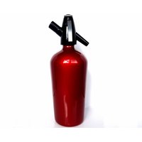 Rote Seltzer Flasche - Soda Siphon Barwagen Accessoire von ArmoireAncienne