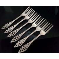 Versilberte Dessertgabeln | 6Er Set von ArmoireAncienne