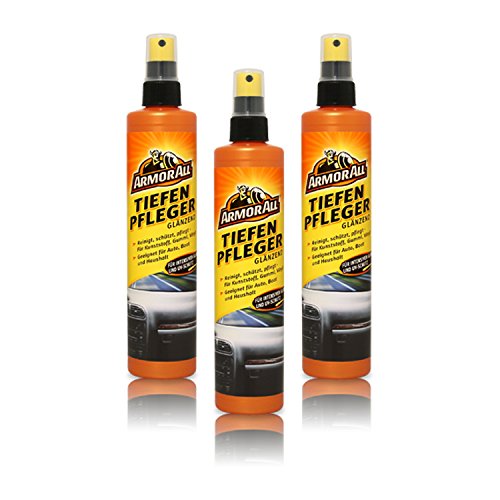 Armor All 3X 10043L TIEFENPFLEGER GLÄNZEND KUNSTSTOFFPFLEGE COCKPITSPRAY 300ml von Armor All
