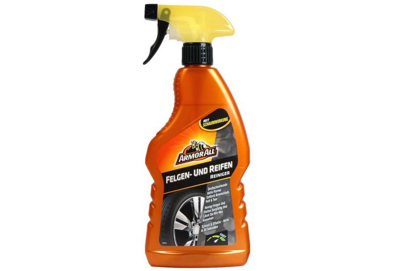 Armor All Felgenreiniger 500ml Felgen Reiniger Sprüh-Flasche Felgenreiniger (Reinigung Spray Pflege Alufelgen Reifen Räder Auto PKW Aufbereitung) von Armor All