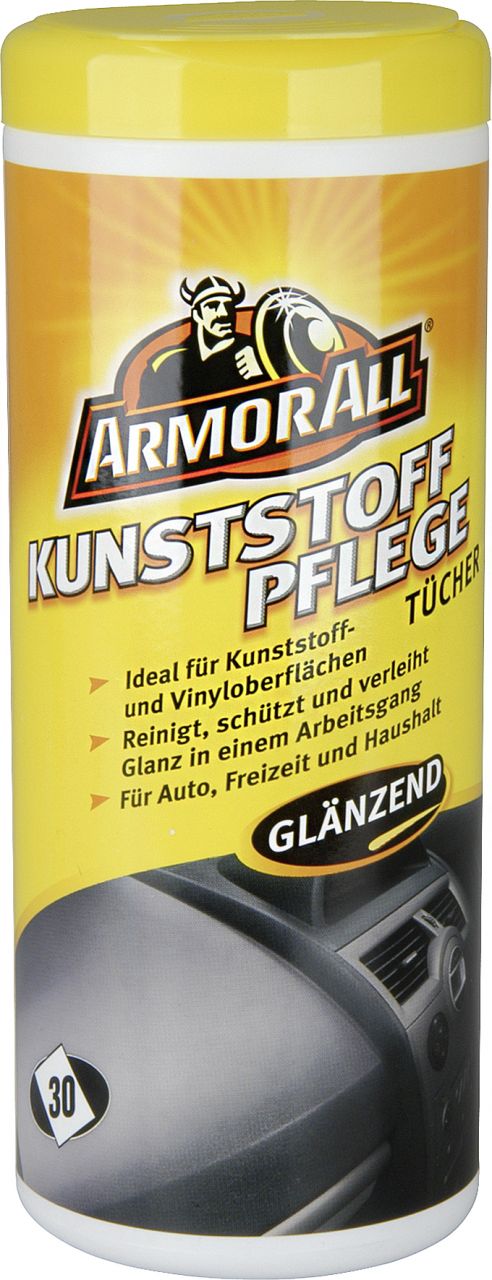 Armor All Kunststoffpflegetücher-Box glänzend 30 Tücher von Armor All