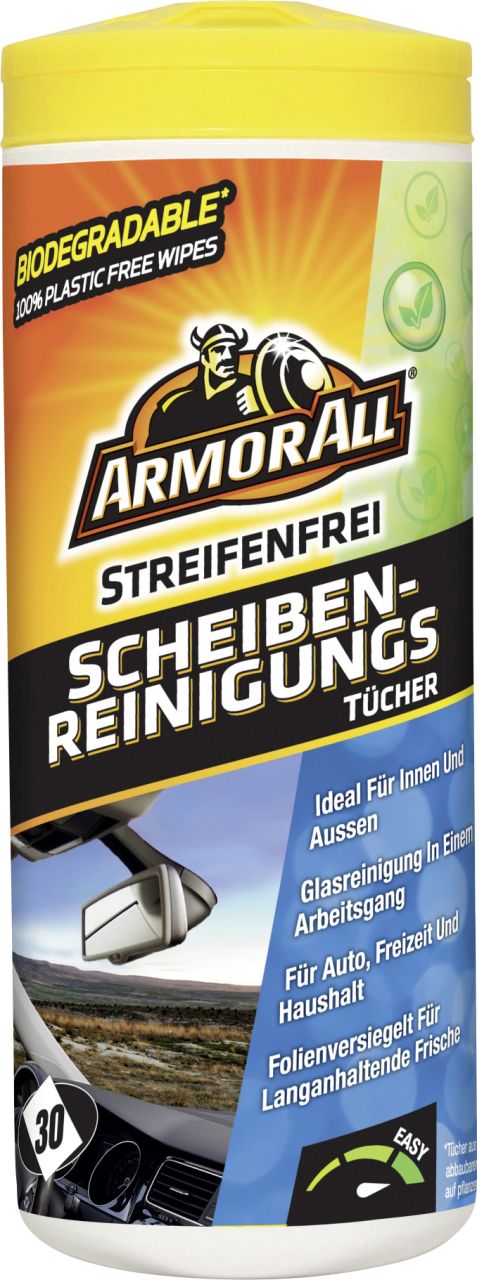 Armor All Scheibenreinigungstücher-Box 30 Tücher von Armor All