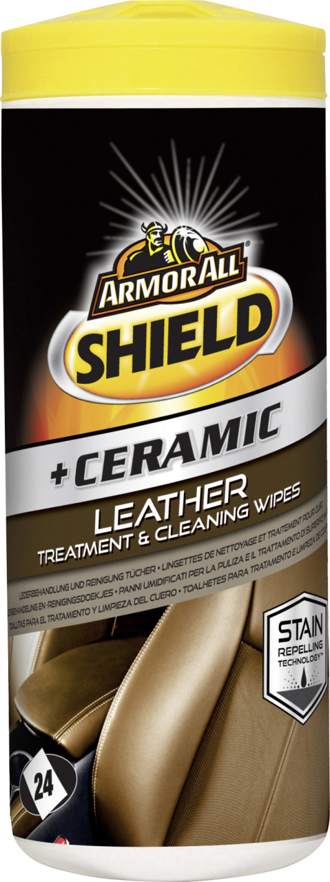 Armor All Shield + Ceramic Lederpflegetücher 24 Stück von Armor All