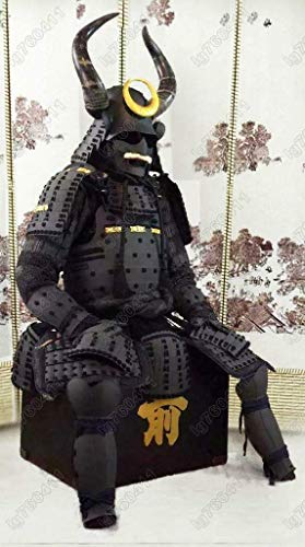 Armorj 缘甲 Tragbarer japanischer Rüstungsanzug Rüstung Samurai Yamamoto Kansuke Black Horn O21 von Armorj 缘甲