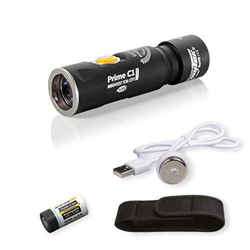 ArmyTek F05701SC Prime C1 Pro LED Taschenlampe akkubetrieben 970lm 58g von Armytek