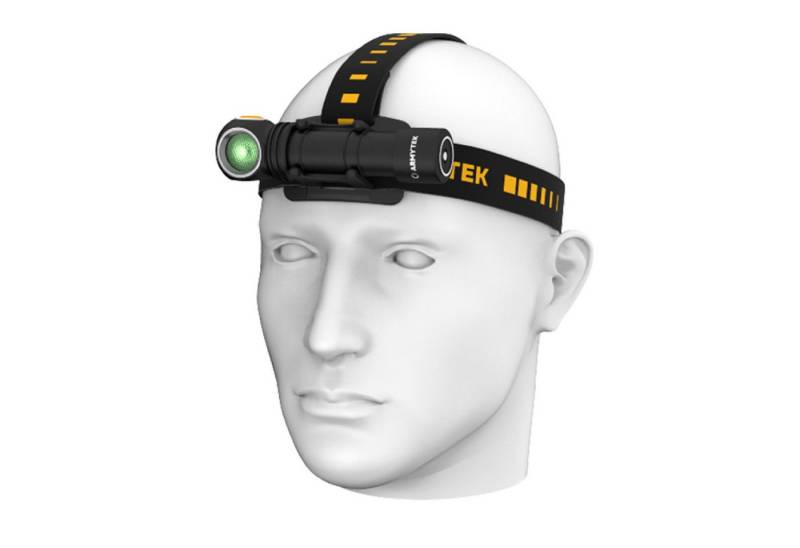Armytek LED Taschenlampe Armytek Wizard C2 WG Taschenlampe / Stirnlampe - Licht weiß und grün von Armytek