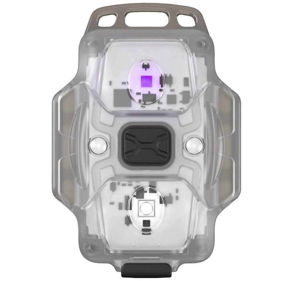 Armytek LED Taschenlampe Crystal WUV grey Taschenlampe, mit Handschlaufe, mit USB-Schnittstelle von Armytek