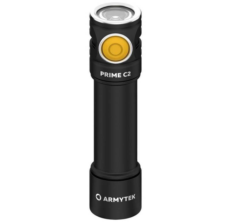 Armytek Taschenlampe Prime C2 Magnet USB Warm Taschenlampe, mit Gürtelclip, mit Holster von Armytek