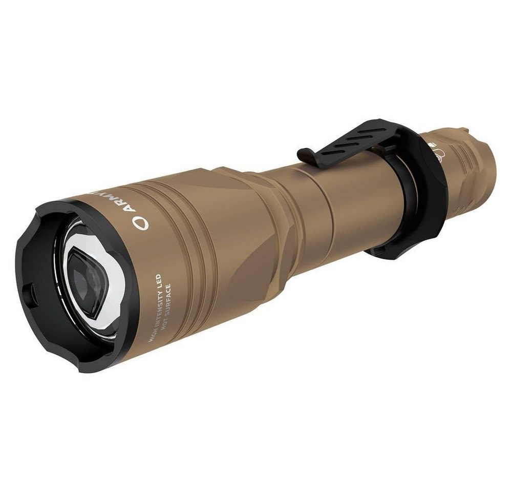 Armytek LED Taschenlampe Taktische Taschenlampe 2 in 1 mit magnetischer, mit Handschlaufe, mit Holster von Armytek