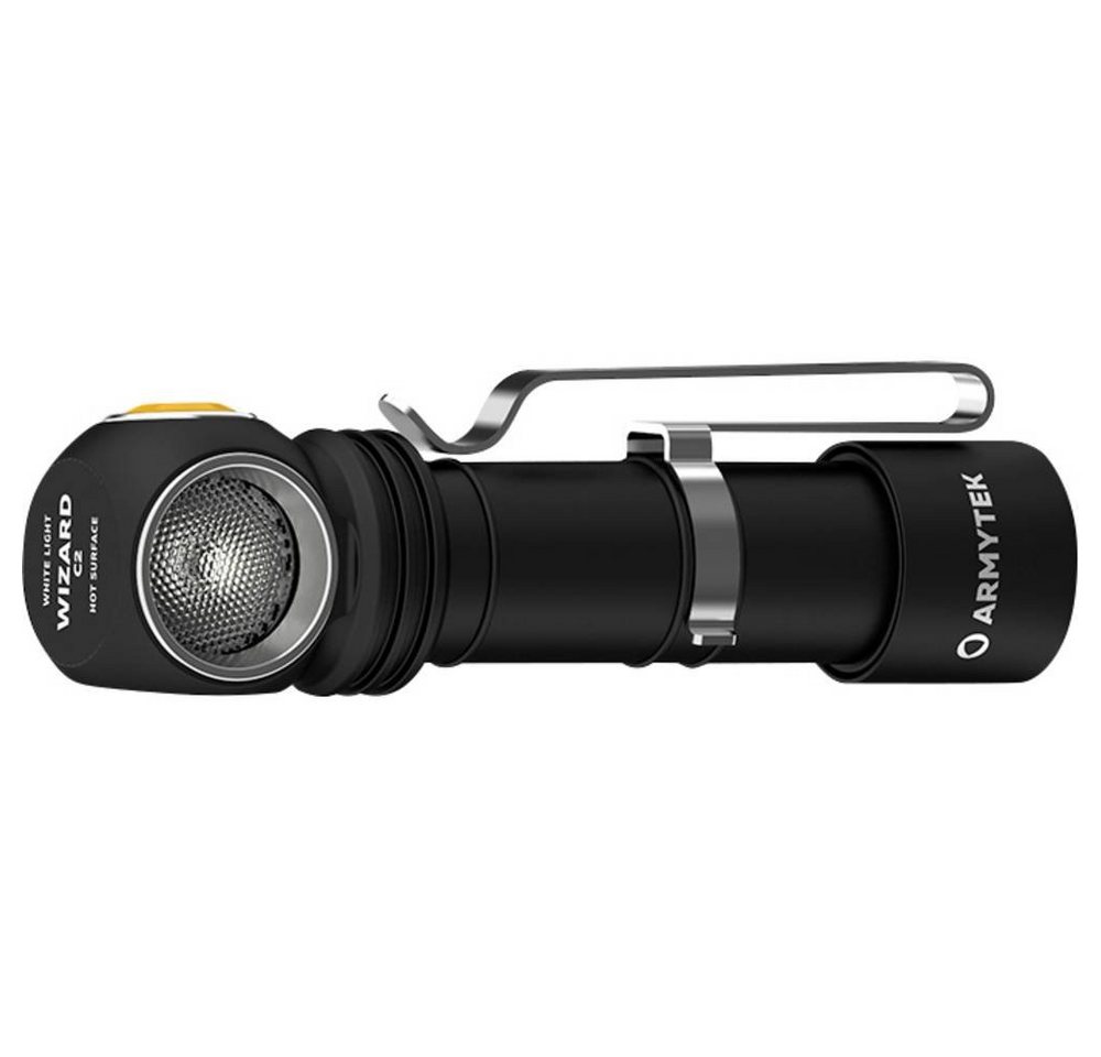 Armytek LED Stirnlampe Wizard C2 Magnet Multifunktionslampe USB white, mit Magnethalterung von Armytek