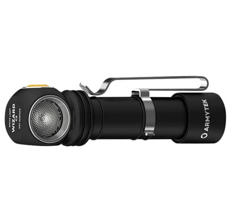 Armytek LED Stirnlampe Wizard C2 Magnet Multifunktionslampe USB white, mit Magnethalterung von Armytek