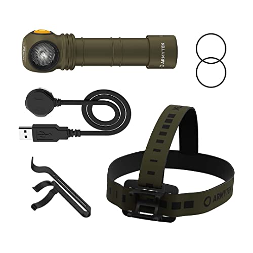 Armytek Wizard C2 Pro Magnet USB Olive Kaltweiss von Armytek