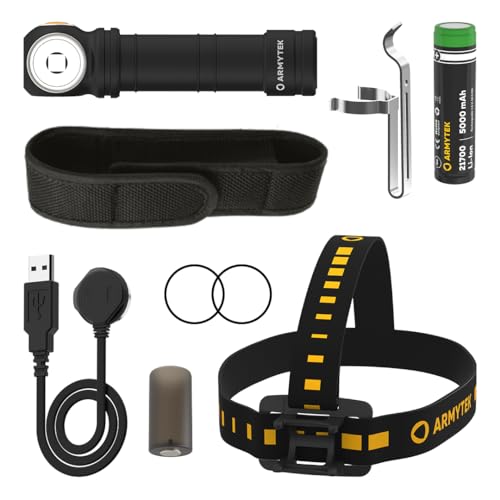 Armytek Wizard C2 Pro Max LR Warmweiss Reichweitenstarke Multi Taschenlampe 3 in 1 3870 lumen von Armytek