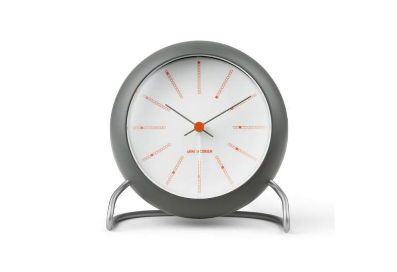 Arne Jacobsen Wecker Bankers Dunkelgrau von Arne Jacobsen