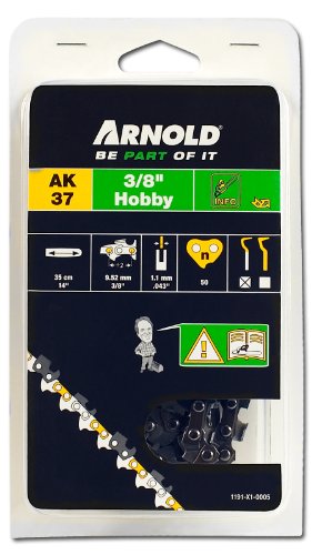 ARNOLD - Sägekette 3/8 Zoll Hobby, 1.1 mm, 50 Treibglieder, 35 cm Schwert; 1191-X1-0005 von ARNOLD