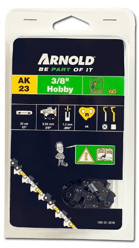 ARNOLD -Sägekette 3/8 Zoll Hobby, 1.3 mm, 44 Treibglieder, 30 cm Schwert; 1191-X1-0010 von ARNOLD