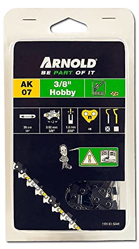 ARNOLD - Sägekette 3/8 Zoll Hobby, 1.3 mm, 49 Treibglieder, 35 cm Schwert; 1191-X1-5049 von ARNOLD