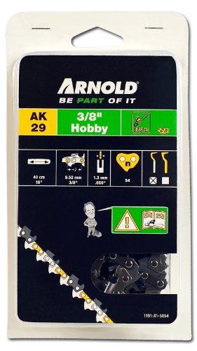 ARNOLD - Sägekette 3/8 Zoll Hobby, 1.3 mm, 54 Treibglieder, 40 cm Schwert; 1191-X1-5054 von ARNOLD