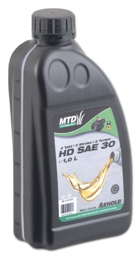 ARNOLD 6012-X1-0031 Original MTD 4-Takt - Sommer-Motorenöl SAE 30 HD, 1 Liter ARNOLD 6012-X1-0031 Original MTD 4-Takt - Sommer-Motorenöl SAE 30 HD, 1 Liter von ARNOLD