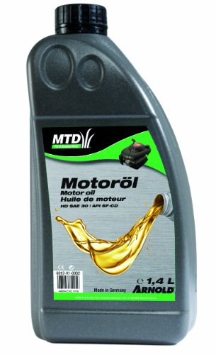 ARNOLD 6012-X1-0032 Original MTD 4-Takt - Sommer-Motorenöl SAE 30 HD, 1,4 Liter ARNOLD 6012-X1-0032 Original MTD 4-Takt - Sommer-Motorenöl SAE 30 HD, 1,4 Liter von ARNOLD