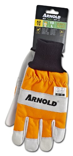 ARNOLD - Schnittschutzhandschuh, Leder, Größe 10/L; 6061-CS-1010, Schwarz von ARNOLD