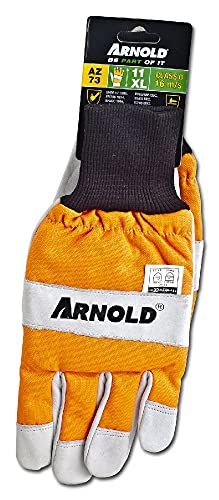 ARNOLD 6061-CS-1011 Schnittschutzhandschuh CS-1, Leder, Größe 11, Schwarz von ARNOLD