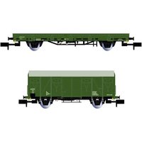 Arnold HN6567 N 2er-Set Bahndienstwagen der DR von Arnold