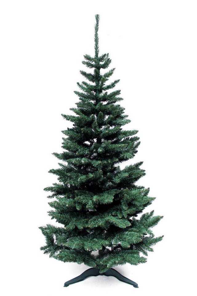 Arnusa Künstlicher Weihnachtsbaum 220 cm mit Ständer Kunsttanne, Edeltanne, natürliches Aussehen von Arnusa
