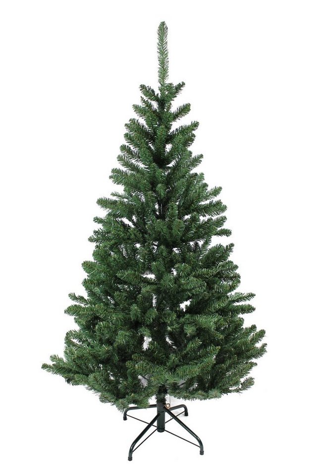 Arnusa Künstlicher Weihnachtsbaum Tannenbaum Christbaum Klappbar mit Metall-Ständer, Edeltanne, sehr realistisch, einfache Montage von Arnusa