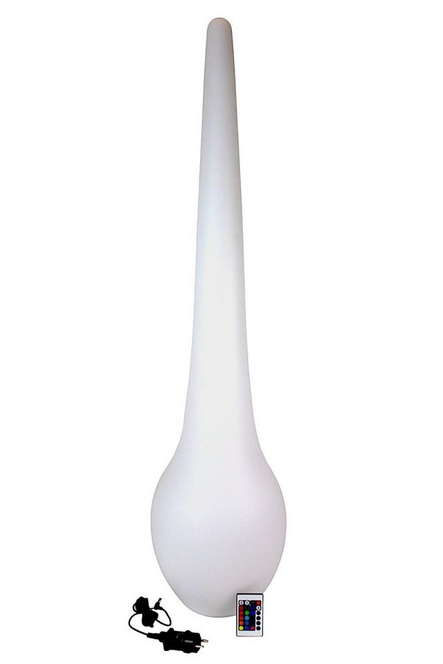 Arnusa LED Stehlampe Akku Dekoleuchte 115x28 cm Farbwechsel kabellos mit Fernbedienung, Dimmfunktion Farbwechsel Akkufunktion, LED fest integriert, Farbwechsler, Gartenleuchte moderne Lampe von Arnusa