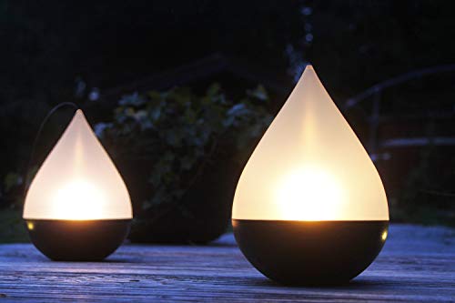 Arnusa Solarleuchte Tropfen zum hängen oder Stellen 2er Set Tischlampe Gartenlampe Solarlampe Hängeleuchte Arnusa Solarleuchte Tropfen zum hängen oder Stellen 2er Set Tischlampe Gartenlampe Solarlampe Hängeleuchte von Arnusa