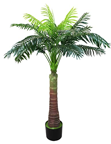 Künstliche Palme Kunstpalme 180 cm Areca Palme KP204 Kunstpflanze Große künstliche Pflanze im Topf Dekoration von Arnusa