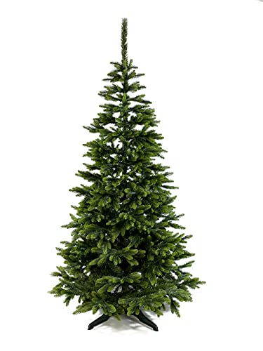 Künstlicher Weihnachtsbaum PE Spritzguss Nadel Mix Christbaum Kunsttanne Premium (220 cm) von Arnusa
