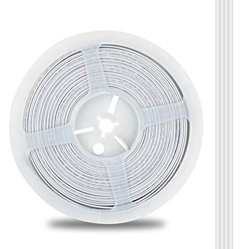 Aroidful 10 m 4-poliger RGB-Elektrodraht, LED-Streifen, Verlängerungskabel, für SMD RGB 5050/3528 LED-Streifen, Weiß von Aroidful