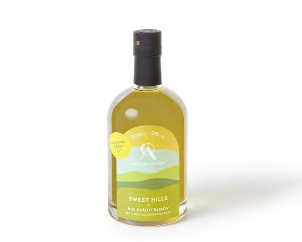 Aroma Olymp Sweet Hills - Bio Korn mit Griechischem Bergtee und Lindenblütenhonig von Aroma Olymp