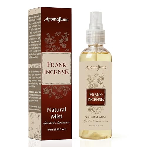 Aromafume Weihrauch Natürliches Harz Nebelspray für tiefe Entspannung, spirituelle Reinigung und positive Energie (10 oz) – saubere, rauchfreie, ungiftige Alternative zu Weihrauch- und Harzverbrennung von Aromafume